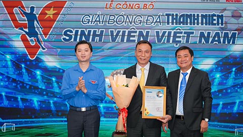 Ra mắt giải bóng đá Thanh Niên sinh viên Việt Nam 
